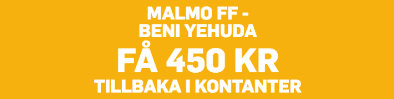 Riskfritt spel Malmö FF - Bnei Yehuda