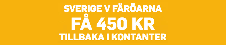 Sverige - Färöarna riskfritt spela