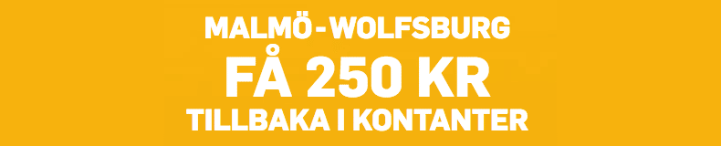 Malmö FF - Wolfsburg riskfritt spel