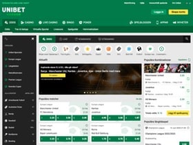 Vi jämför odds från Unibet