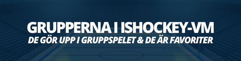 Ishockey-VM 2024: Så spelas gruppspelet