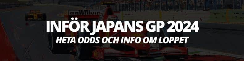 Japans GP 2024 i formel 1 - odds, datum & svensk tid