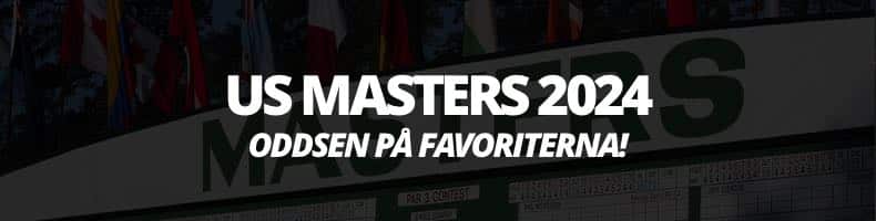 US MAsters 2024 - odds, på TV i Sverige, datum, spelare, info