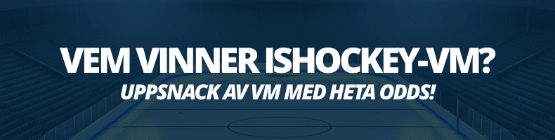 Vem vinner Ishockey-VM 2024? - Odds och favoriterna