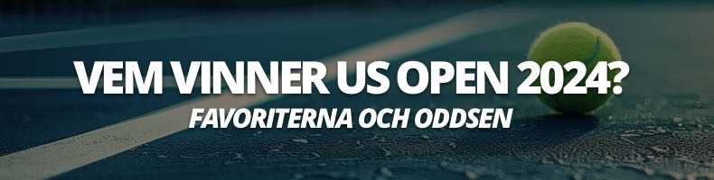 Vem vinner US Open 2024 odds på damernas och herrarna