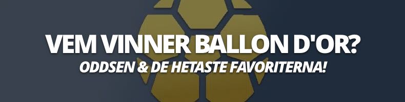Ballon d'Or 2024 odds & nomineringar
