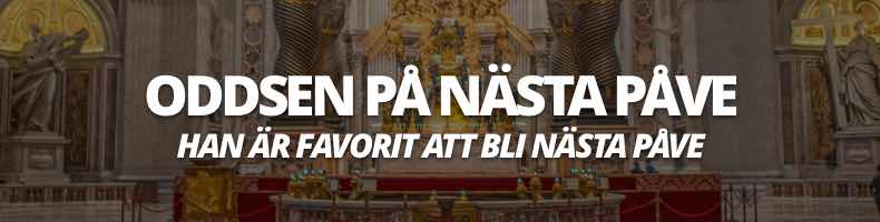 Oddsen nästa påve