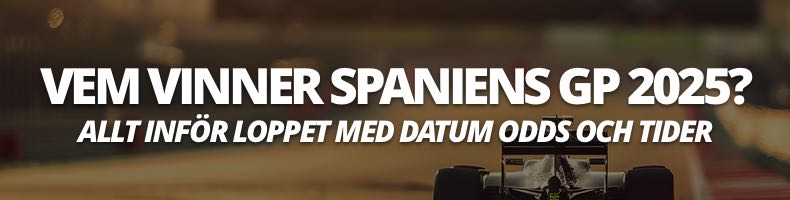 Formel 1: Vem vinner Spaniens GP 2025?