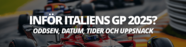Formel 1: Vem vinner Italiens GP 2025?