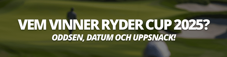 Vem vinner Ryder Cup 2025? - Så säger oddsen