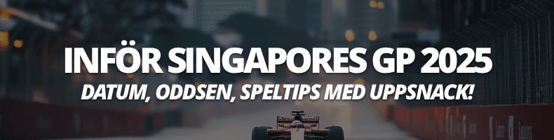 Formel 1: Vem vinner Singapores GP 2025? Oddsen