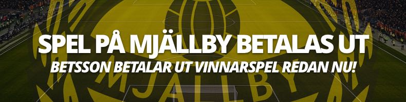 Allsvenskan: Vinnarspel på Mjällby betalas ut redan nu