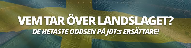 Vem blir Sveriges nästa förbundskapten? - Så säger oddsen!