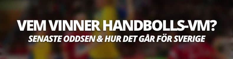 Vem vinner damernas Handbolls-VM 2025? Oddsen & så går det för Sverige!