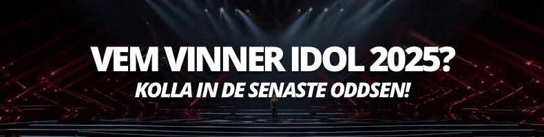 Vem vinner Idol 2025? - Så säger oddsen