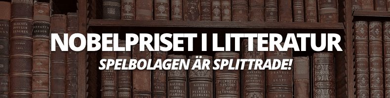 Vem vinner Nobelpriset i litteratur 2025? odds
