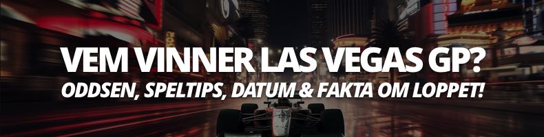 Formel 1: Vem vinner Las Vegas GP 2025? – så säger oddsen!