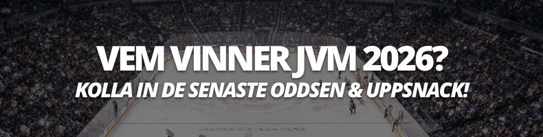Vem vinner JVM 2026? - De är oddsfavoriter!