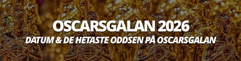 Oscarsgalan 2026 odds & datum