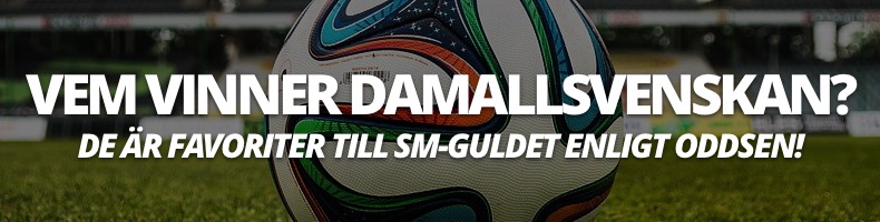 Vem vinner Damallsvenskan 2026? Oddsen & start