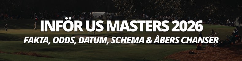 US Masters odds, datum, tv-tider & Ludvig Åberg