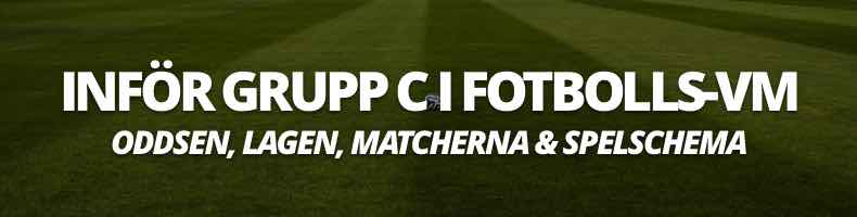 Fotbolls-VM 2026: Grupp C - odds, spelschema, tabell & resultat