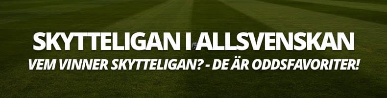 Allsvenskan: Skytteligavinnare odds & favoriter 2026