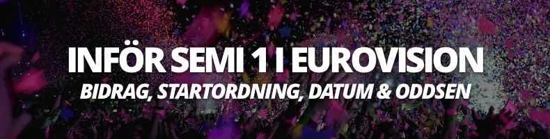 Eurovision 2026: Inför semifinal 1 - odds, datum & artister