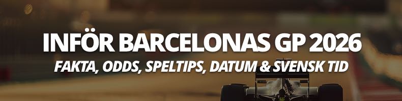 Formel 1: Vem vinner Barcelonas GP 2026? - odds, datum & speltips