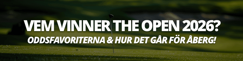 Golf: Vem vinner The Open - odds, tv och stream