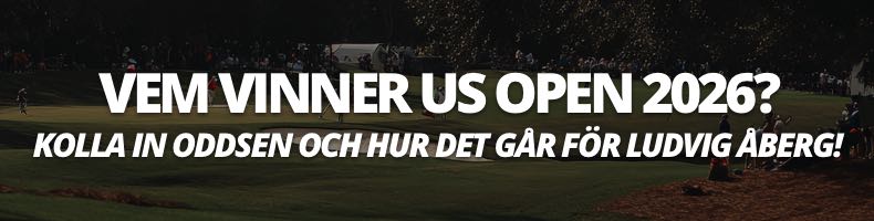 Golf: Vem vinner US Open - odds, tv och stream