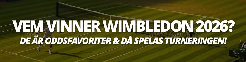 Vem vinner Wimbledon 2026? Heta odds, datum & stream