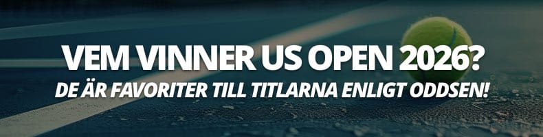 Vem vinner Us Open 2026? Heta odds & speltips